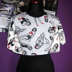 Draped Jersey Circle Top By Sweet Lemonayde