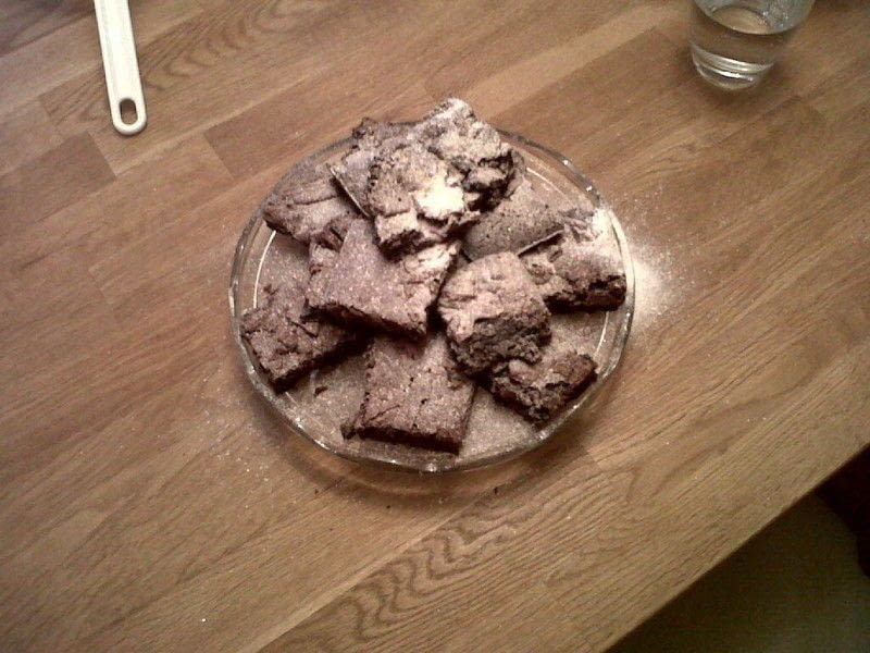 Lorraine Pascale's Cookies And Cream Fudge Brownies · A Batch Of Cookie