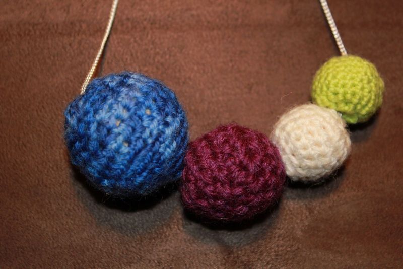 Crochet Beads Necklace ? 410 Gone