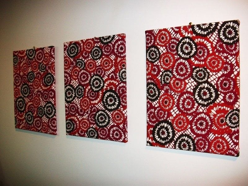 Modge Podge Wall Art! · How To Decorate A Canvas · Art and Construction