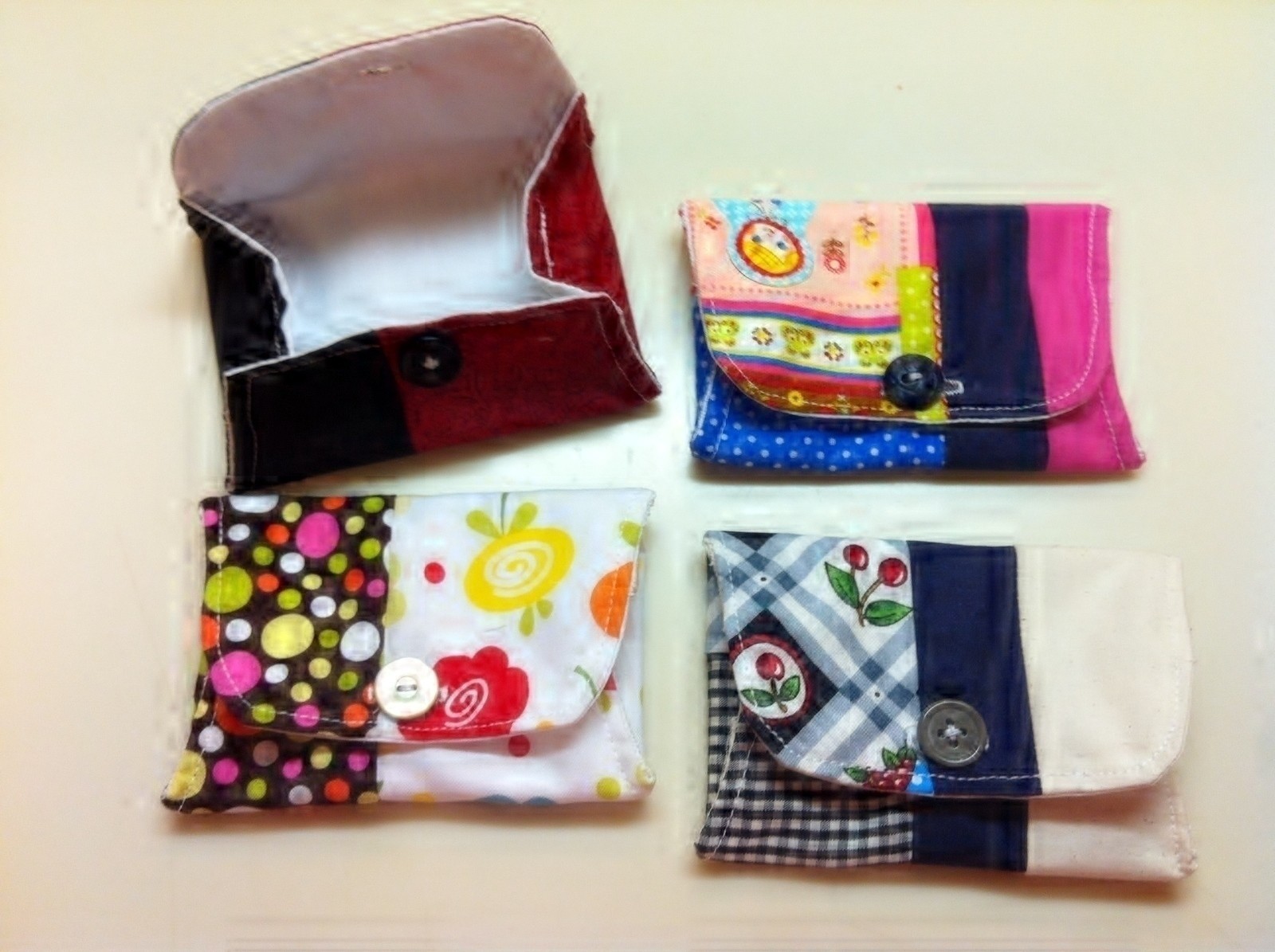 Snappy Coin Purse A Fabric Pouch Sewing On Cut Out Keep 
