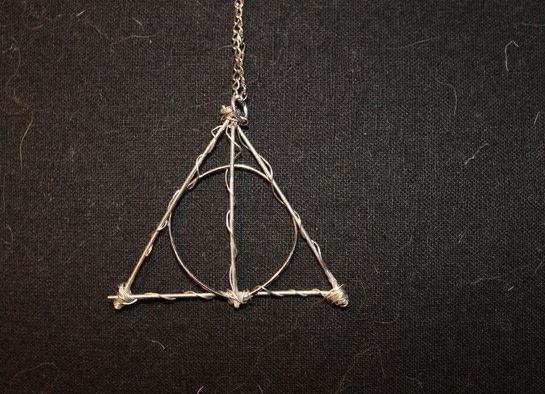 Deathly Hallows Necklace · A Wire Wrapped Pendant · Jewelry Making