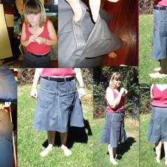 4 Cargo Pocket Utility Skirt