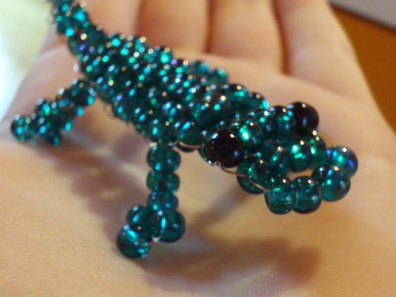 Beaded Crocodile · 410 Gone