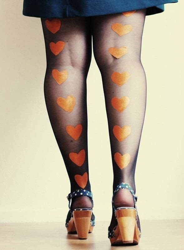 Painted Tights · How To Make A Pair Of Tights / Pantyhose · Decorating
