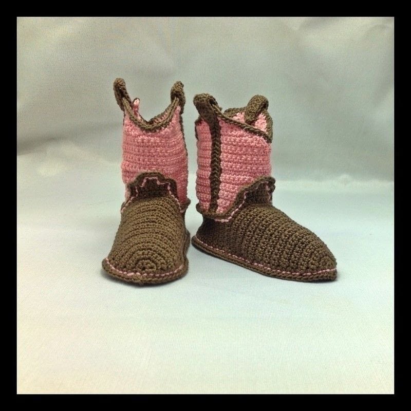 Cowboy (Or Girl) Baby Booties · A Baby Booties · Crochet on Cut Out + Keep