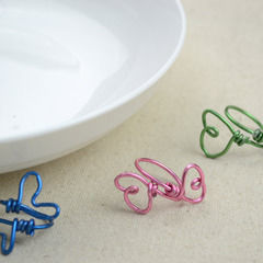 Wire Jewelry Diy How To Make Rings In Butterfly Pattern