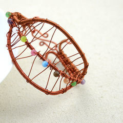 Diy Art Crafts Extraordinary Leaf Shape Wire Bracelet Ideas
