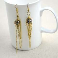 Unique Jewelry Design Individual Handmade Beaded Earrings