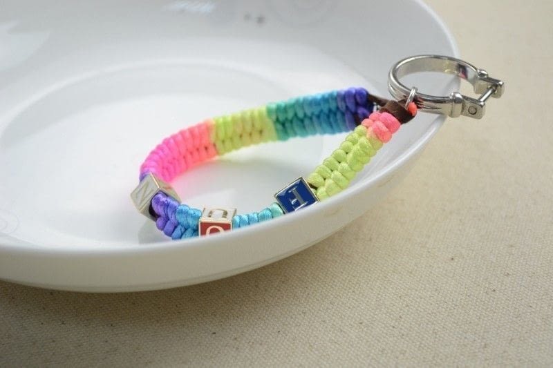 Bracelet Key Chain Special Pattern For Diy Braided Bracelet · How To Make A Braided Bracelet