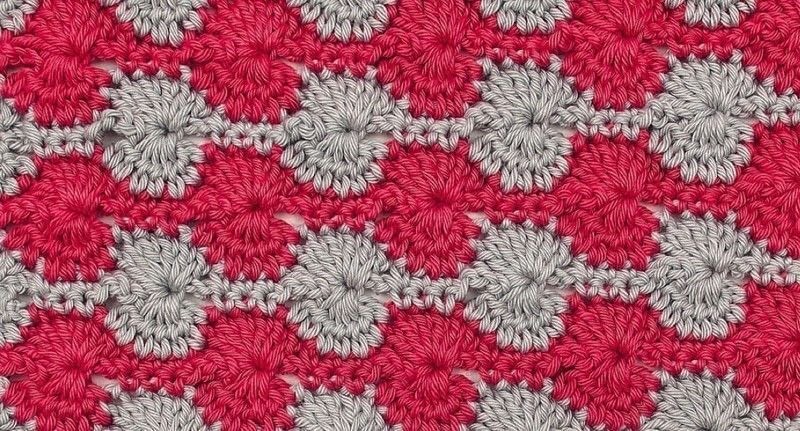 Catherine Wheel Crochet Stitch