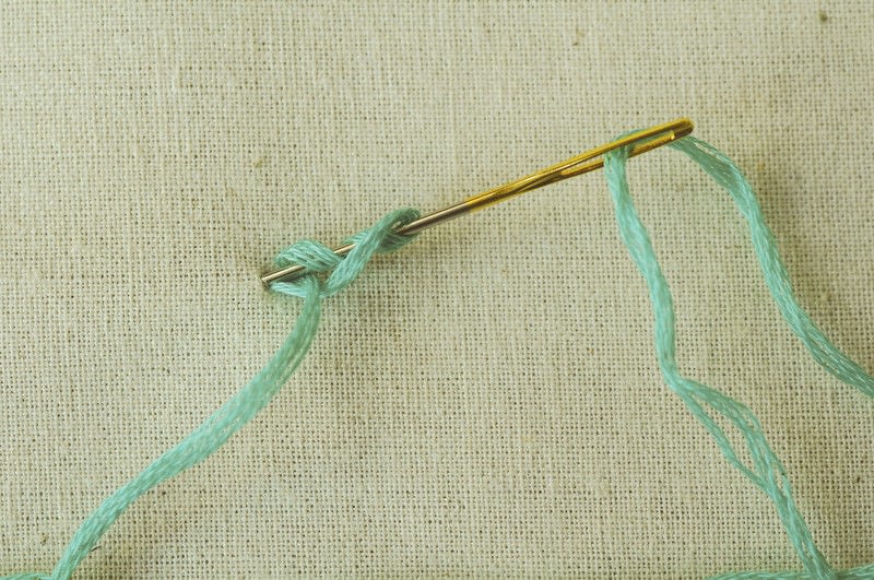 French Knot · Extract from Embroidery by Claire Culley & Amy Phipps