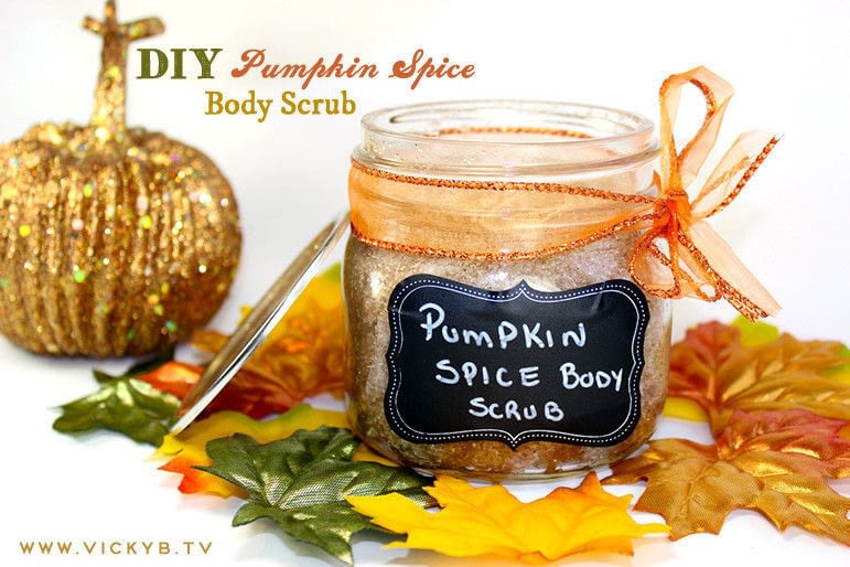 Diy Pumpkin Spice Body Scrub · How To Make A Body Scrub · Beauty on Cut