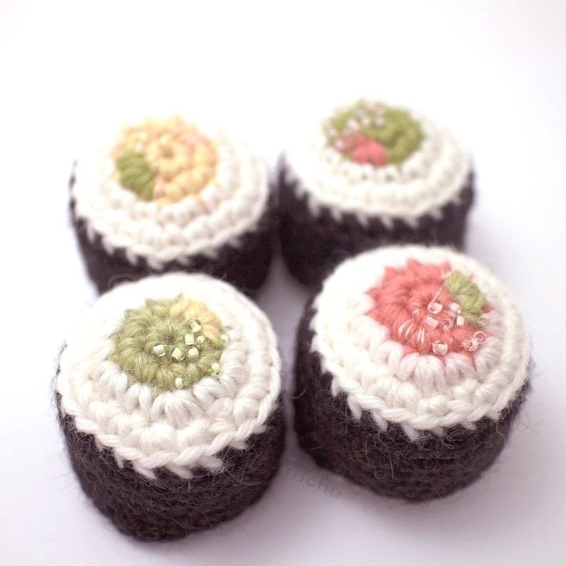 Amigurumi Sushi Pattern ? How To Make A Sushi Plushie ...