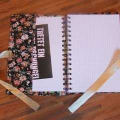 Fabric Covered Notebook