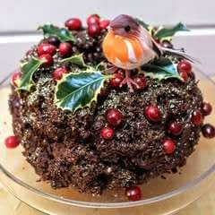 Christmas Wreath Cake
