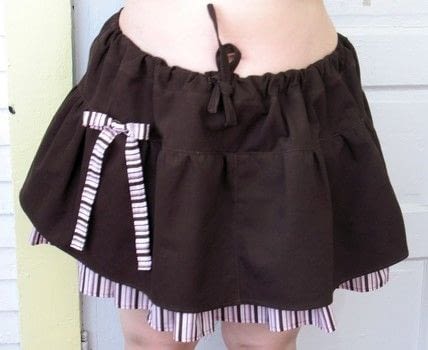 Completed Project: Ruffle Skirt Picture #1