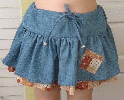 Completed Project: Ruffle Skirt Picture #1