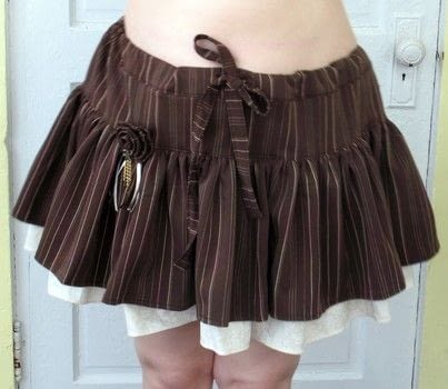 Completed Project: Ruffle Skirt Picture #1