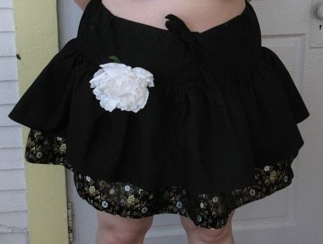 Completed Project: Ruffle Skirt Picture #1