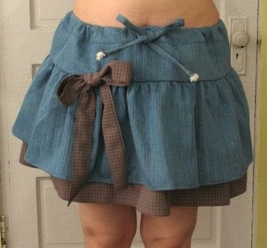 Completed Project: Ruffle Skirt Picture #2