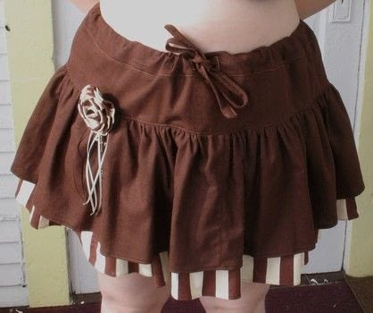 Completed Project: Ruffle Skirt Picture #6