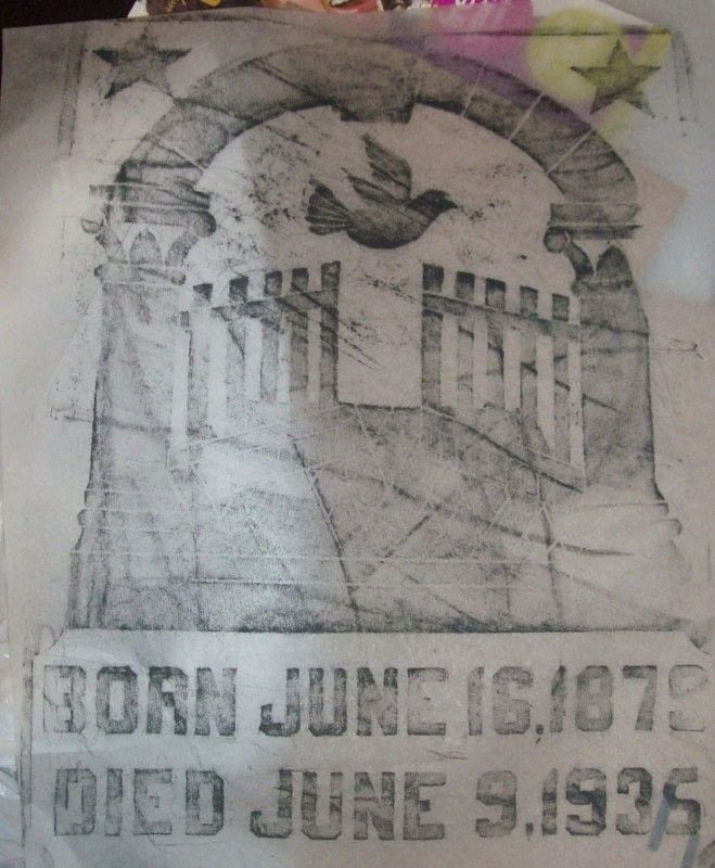 Gravestone Rubbings · A Mixed Media · Art on Cut Out + Keep · Creation