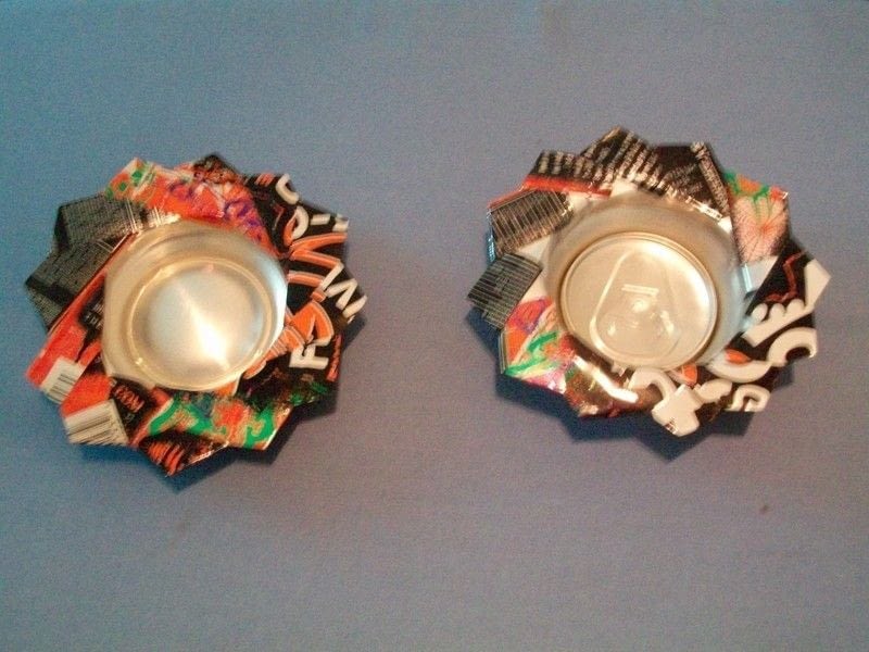 Soda/Beer Can Ashtrays · An Ashtray · Version by Serina