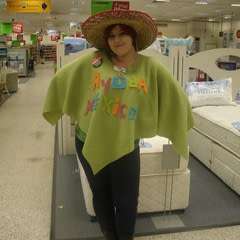 Mexican Fan Poncho (World Cup)