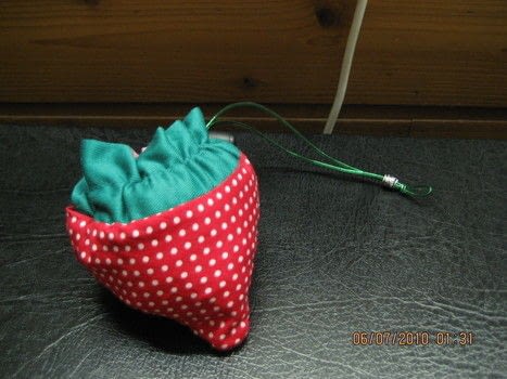 Completed Project: Strawberry Bag Picture #1