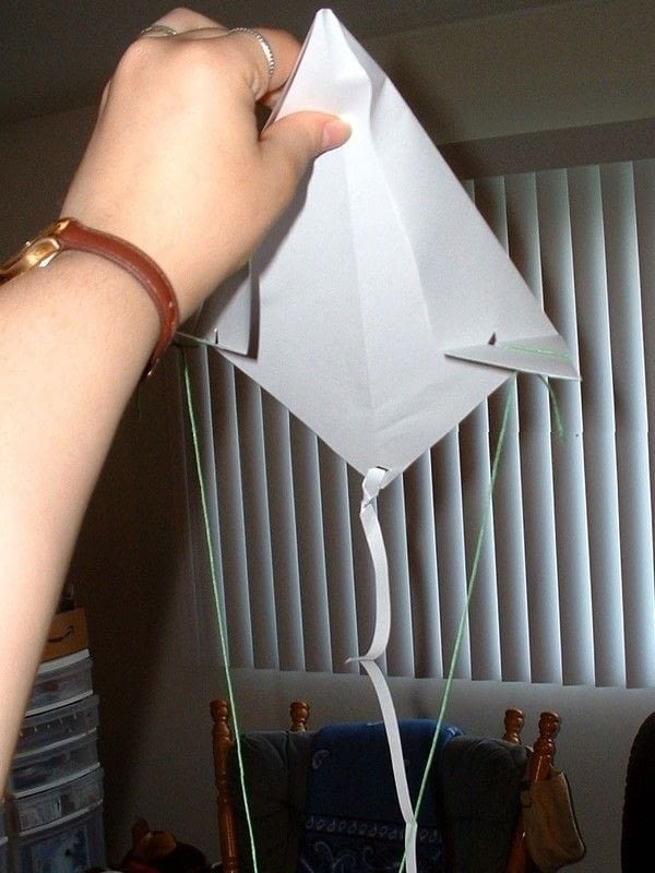 Easy Paper Kite · How To Make A Kite · Papercraft on Cut Out + Keep · How To by Abigail