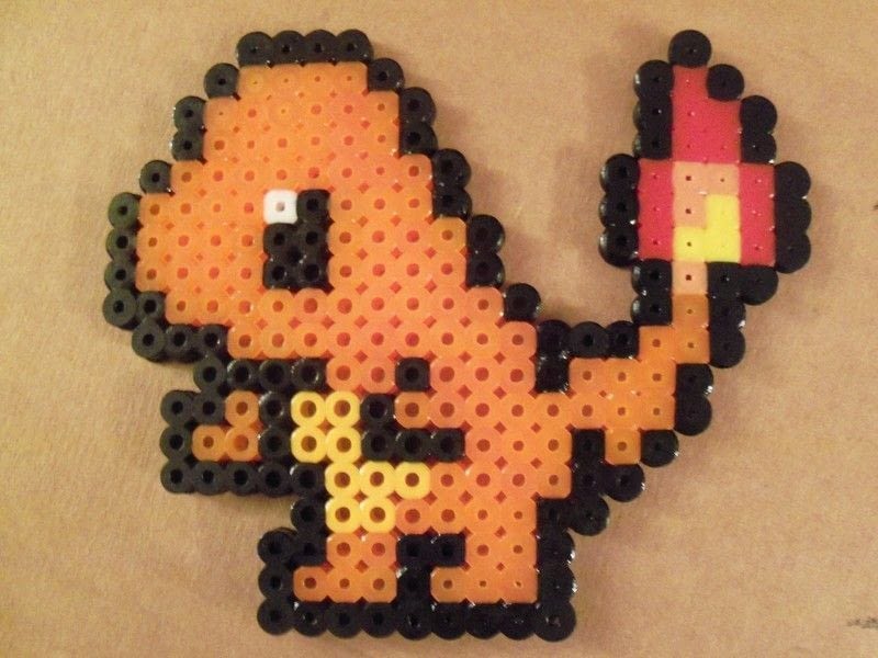 perler companion cube and charmander a pegboard bead food cost templates