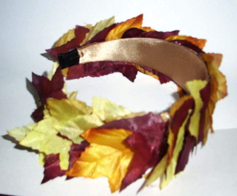 Leaves Headband · How To Make A Fabric Headband · Sewing on Cut Out + Keep