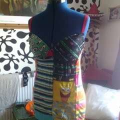 Dress Made From Socks!