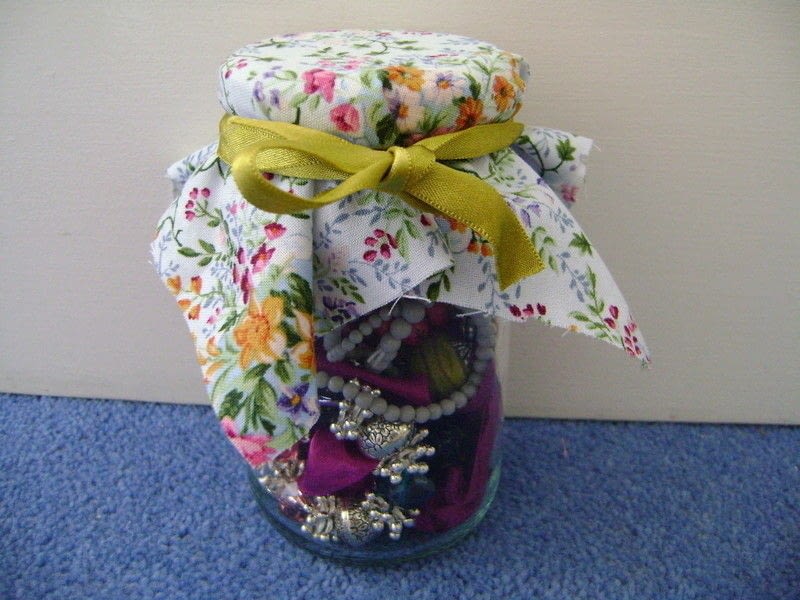 Decorative Jam Jar · A Jar · Embellishing and NoSew on Cut Out + Keep