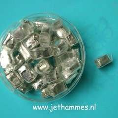 Make Your Own Fake Mecury Mirrowed Beads