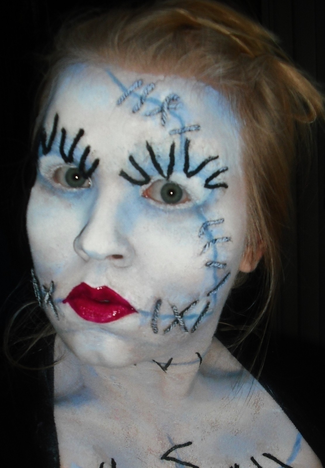 sally nightmare before christmas makeup