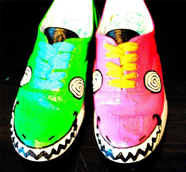 Monster Shoes · A Pair Of Character Shoes · Creation by M. UndeadR!nb0w