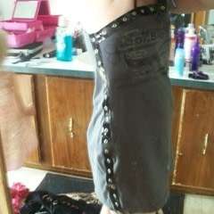 Grommet Tape Dress Out Of A My Chemical Romance Tshirt