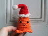 Mini Crochet Santa Hat