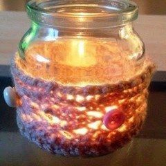 Coffee Jar T Lite Holder Cozy