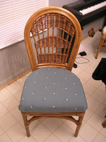 How To Re Upholster A Chair
