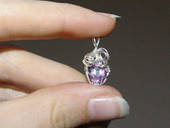 Wire Wrapped Stone Pendant