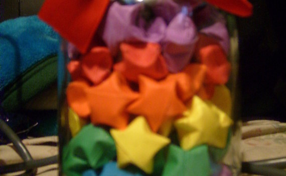 Origami Lucky Stars