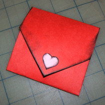 Valentine's Card Envelope