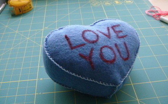 Candy Heart Plushie