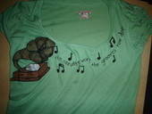 Stenciled T Shirt, Phonograph + Mewithoutyou