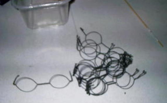 Wire Rim Doll Glasses
