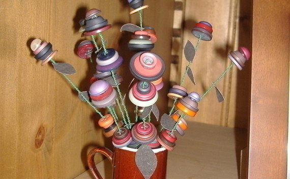 Button Bouquet