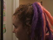 Synthetic Dreadlocks! Pink & Purple